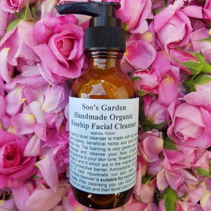 Soo's Garden Handmade Organic facial cleanser 100ml